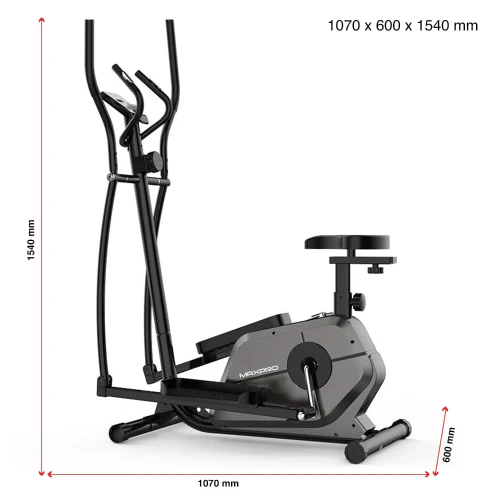 Reach Under Desk Elliptical Cycle Machine